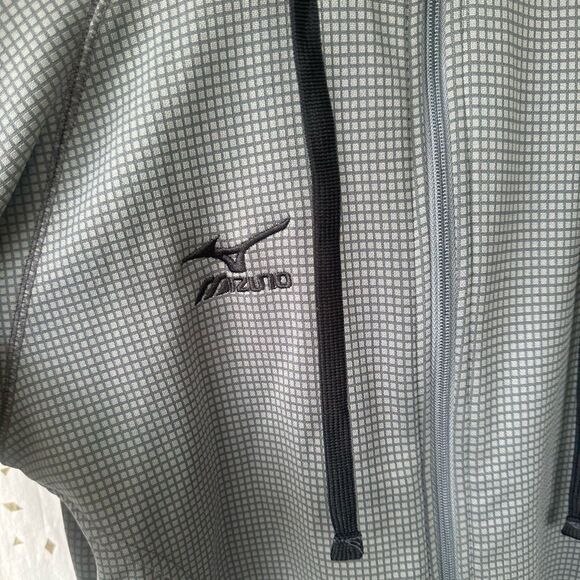 Mizuno Performance Fleece Line Pro Full Zip Stand Up Collar Volleyball Hoodie S - Picture 5 of 11